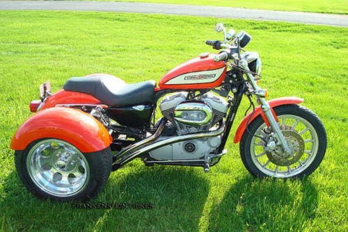 FULL CONVERSION TRIKE KIT 79 03 Harley Sportster