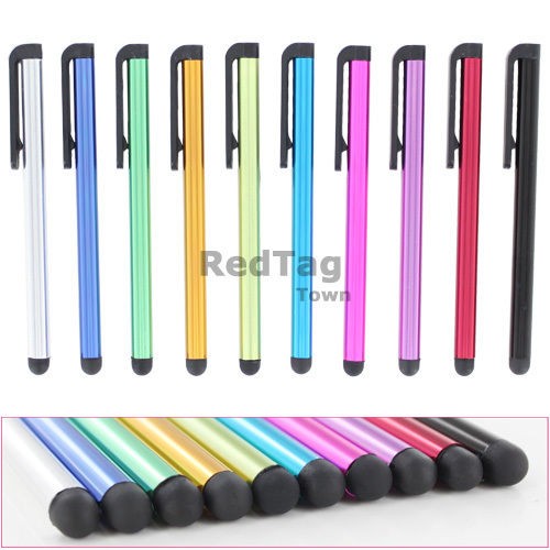 10PCS Touch Stylus Pen for iPhone 3G 4G iPod iPad 1/2/3 Gen Kindle 