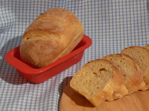 RED* Mini Loaf Bread Rolls Cake Silicone Bakeware Mould Tray Tin 