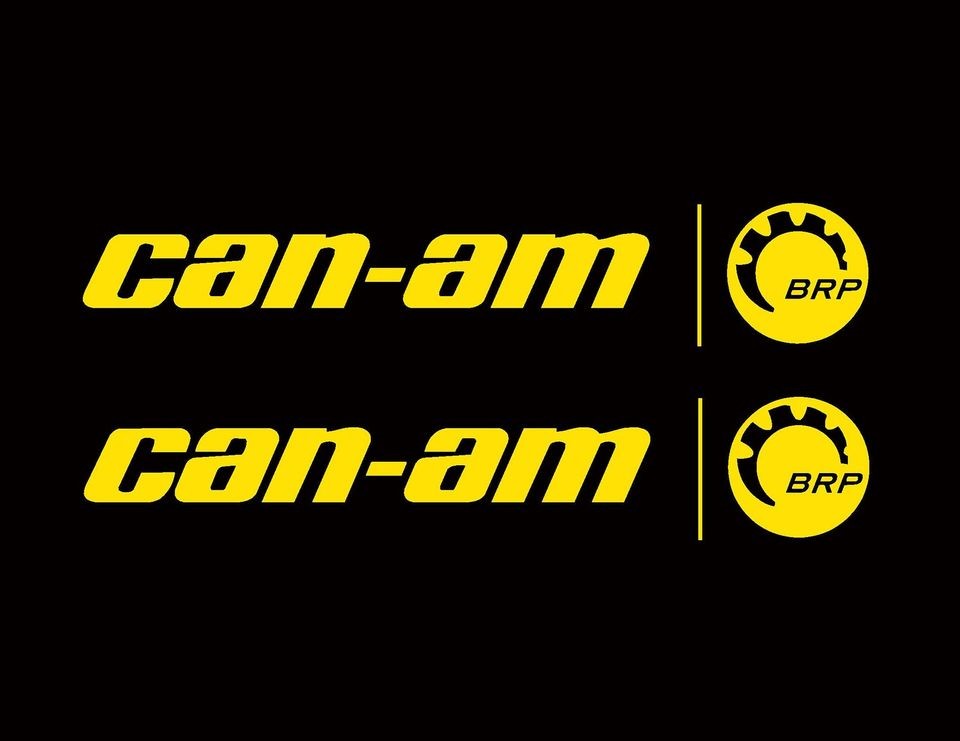 CAN AM BRP DECAL STICKER ATV UTV MOTORCYCLE COMMANDER SPYDER PWC 