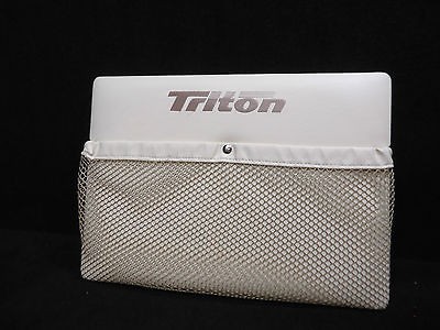 FURNITURE TRITON PONTOON GATE PAD/ NET UTILITY STORAGE WHITE 20 X 14 