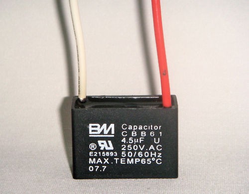 ceiling fan capacitors in Capacitors