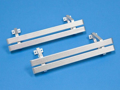 Pair Aluminum Side Animal Bumper Guard Tamiya 1/14 Semi Tractor 