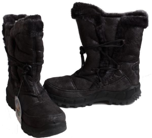 Romika Polar Womens Asphalt Snow Winter Boots Shoes size Medium
