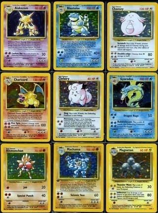   Base Set 1 HOLOS SHINYS FOILS CHOOSE Cards 102 EX RARE Out Of Print