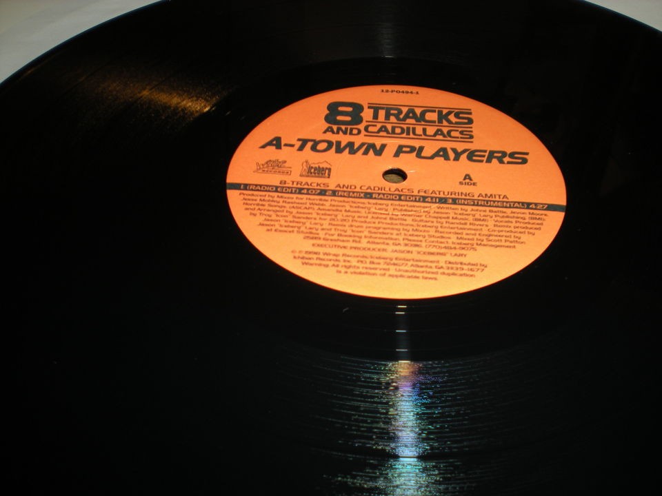 Town Players 8 Tracks & Cadillacs 12 VINYL The Bump acappella 