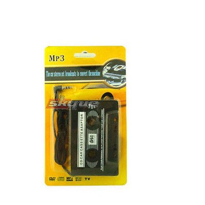 2X ADAPTER for IPOD IPHONE 4G TO CASSETTE CAR TAPE DECK STEREO ADAPTER 