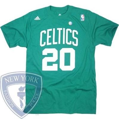 BOSTON CELTICS T SHIRT RAY ALLEN 20 NBA BASKETBALL M