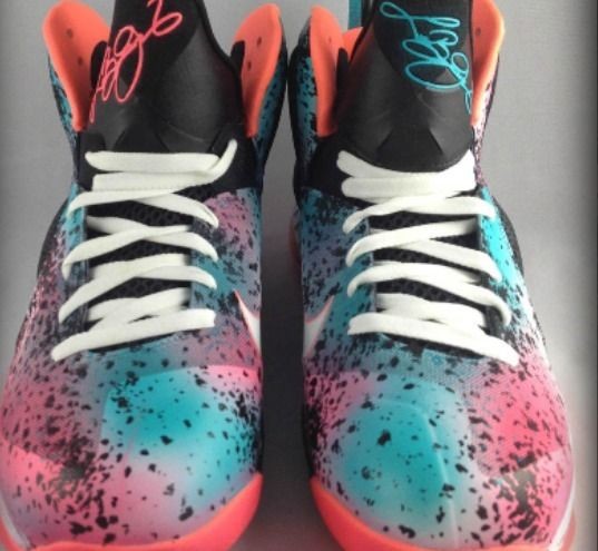 Lebron 9 Miami Night Custom DejesusCustoms AllSizes Yeezy Retro Jordan 