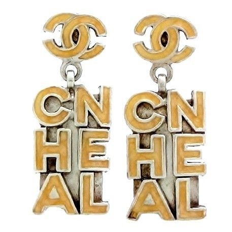 chanel cc stud earrings in Fashion Jewelry