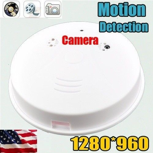 SPY Dvr SMOKE DETECTOR Surveillance hidden camera NANNY CAM security