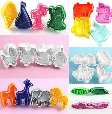 Fashion Design Cute Cutter Fondant Cake Sugarcraft Craft Mold 