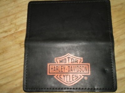 HARLEY DAVIDSON CHECKBOOK/WALLET