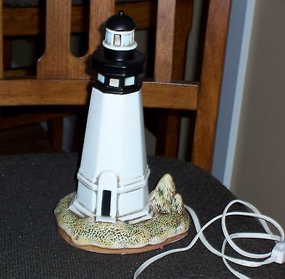 1992 LEFTON HISTORIC NUTICAL LIGHTHOUSE GRAY’S HARBOR WA LAMP 