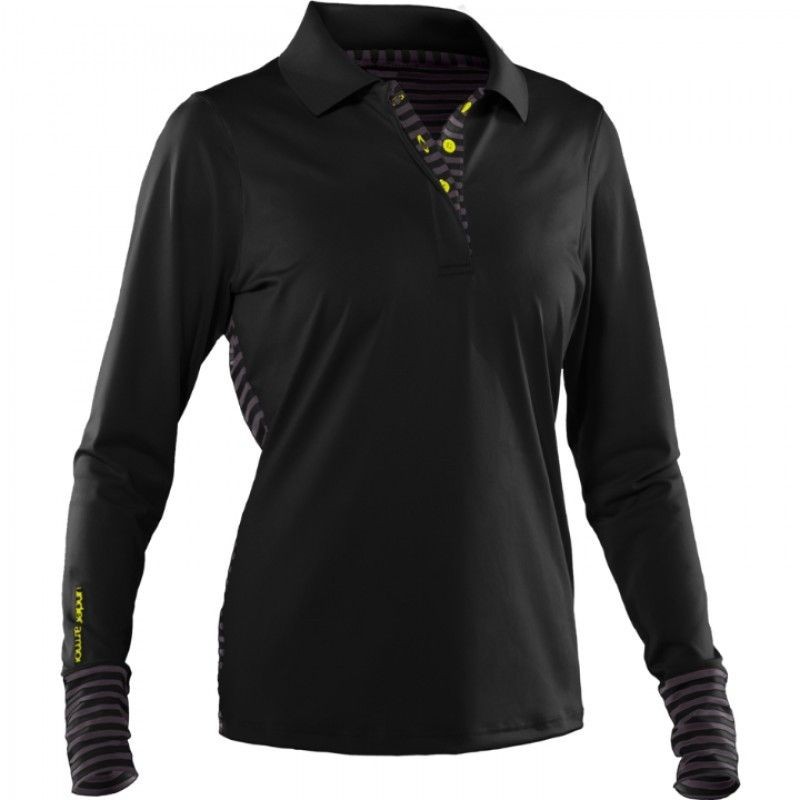 NWT WOMENS UNDER ARMOUR UA HONEY POT COLDGEAR LONG SLEEVE POLO XL