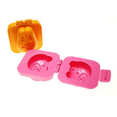 hot rice mold sweet must rabbit and bear egg sushi food tool maker 