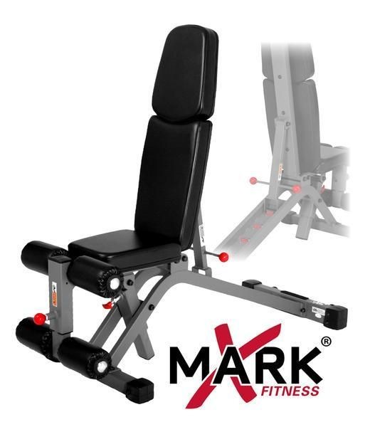 XMark Fitness FID and Ab Combo Incline / Decline Weight Bench X Mark