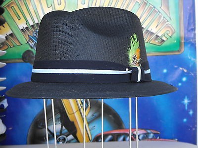 MENS LOWRIDER HATS FEDORA VINTAGE ROCKABILLY RAT ROD