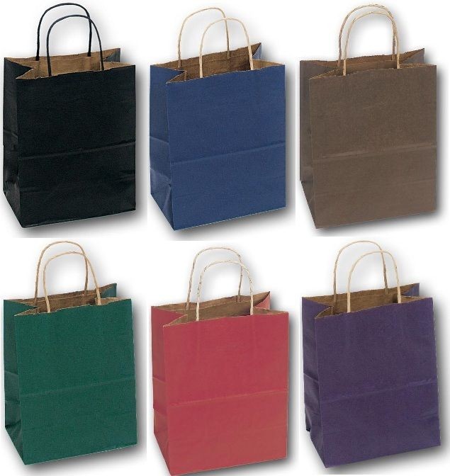   KRAFT PAPER GIFT BAG SHOPPING WHOLESALE BAGS PARTY WEDDING SUPPLIES