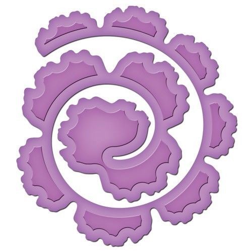   Shapeabilities Die Spiral Blossom One S4 351 Make 3D Flowers