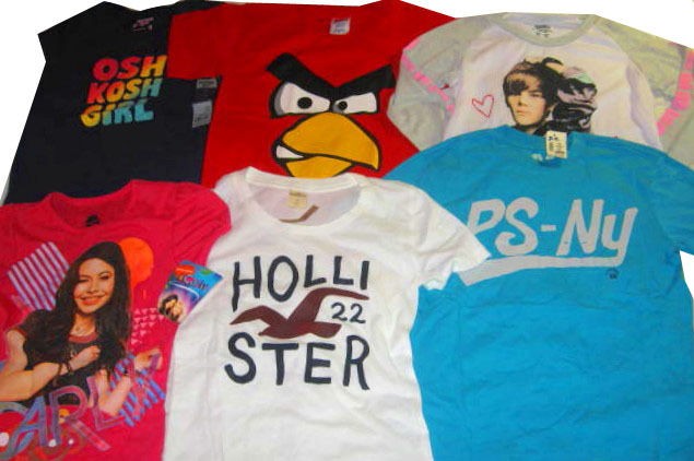 HUGE NWT GIRLS Sz 7 8 CLOTHING LOT~HOLLISTER~AERO~JUSTIN BIEBER~iCARLY 