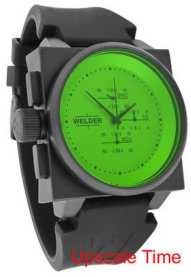 Welder by U Boat Black Index Mens Watch K26 5301