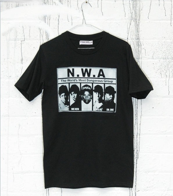 Mens NWA T SHIRT   Ice Cube_Eazy E_Hip Hop_Public Enemy_Tupac_Swag 