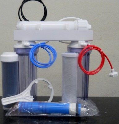   AQUARIUM REEF REVERSE OSMOSIS RO/DI WATER FILTERS SYSTEM 100 GPD USA