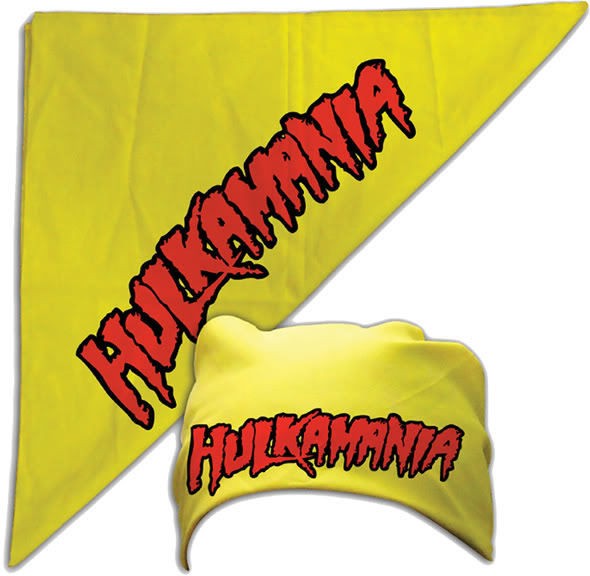 hulk hogan bandana in Sports Mem, Cards & Fan Shop