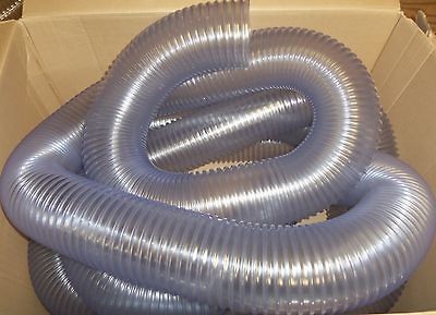 LEAF VAC HOSE 7X8 PVC LAWN VACUUM,TRAC VAC,BLOWER