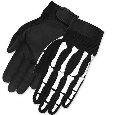 Motorcycle Mechanics Riding Gloves New   Skeleton XL Extra LARGE