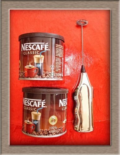 50gr GREEK frappe NESCAFE CLASSIC coffee +MIXER