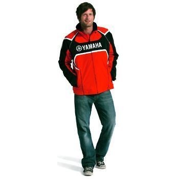 GENUINE YAMAHA PADDOCK RED WINDBREAKER JACKET BNWT XL