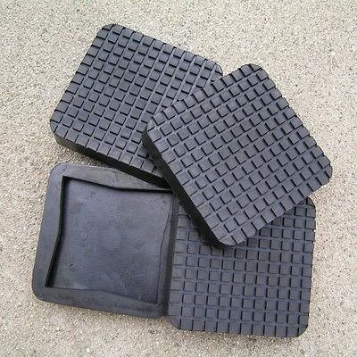 Slip On Style / Square Rubber Arm Pads for Bend Pak Lifts   Pro LIft