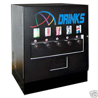 NEW Seaga Mechanical Soda Pop Drink Beverage Vending Machine w/ 1 YR 