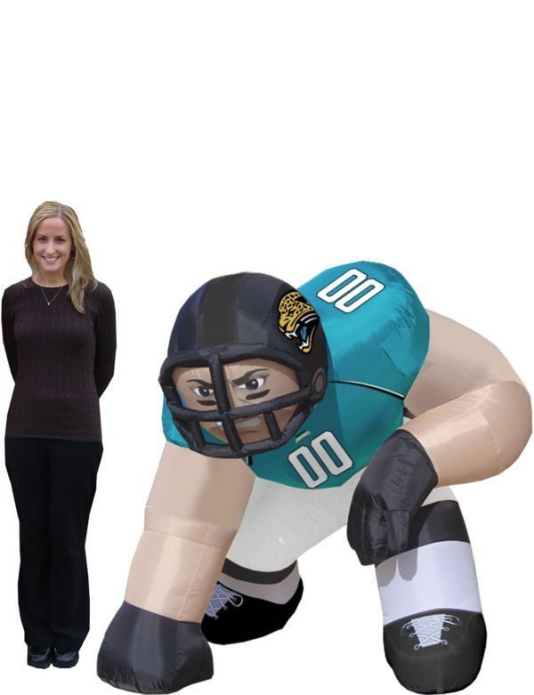 JACKSONVILLE JAGUARS Bubba Blow Up Lawn Yard Player