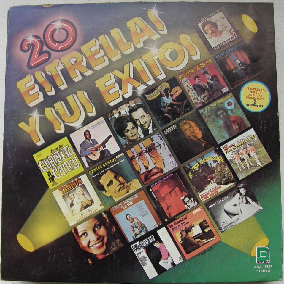 20 Estrellas Y Sus Exitos Iris Chacon Raphy Leavit Olga Y Tony Puerto 