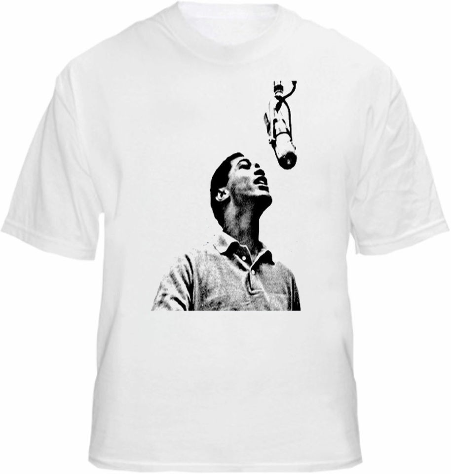 Sam Cooke T shirt Live Music Singing Motown Studio Cook