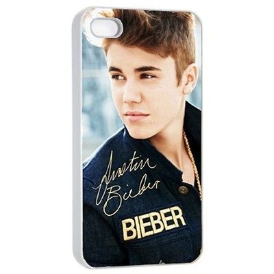 justin bieber iphone 4 case in Cases, Covers & Skins