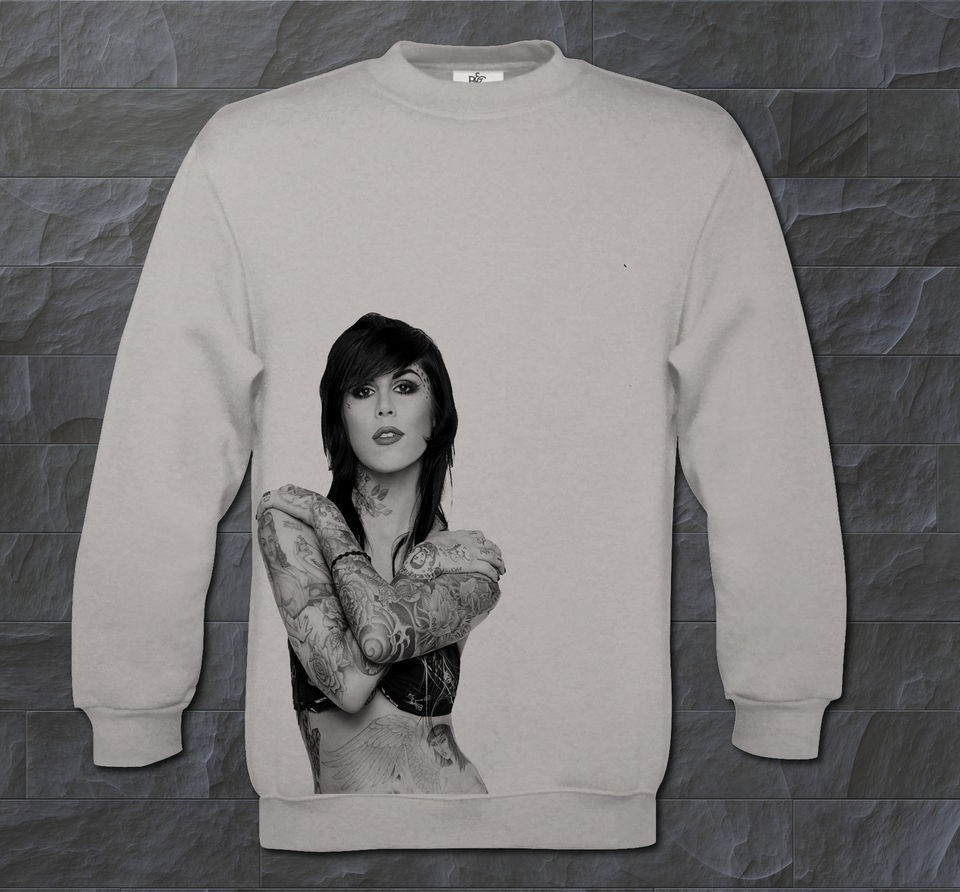 Kat Von D Sweatshirt, Sexy Tatoo Gift, LA INK MIAMI Hoodie Vintage 