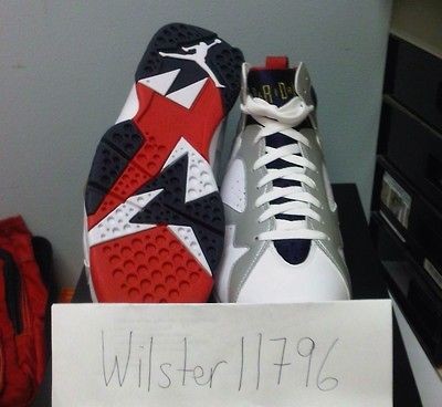 Air Jordan Retro Olympic 7 Size 10 Deadstock Cdp Pack Raptor Air Penny 