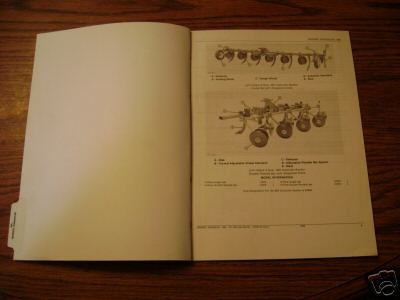 John Deere 990 Subsoiler Bedder Parts Catalog book jd