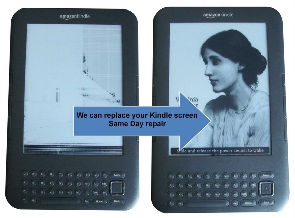 Kindle 3 Keyboard   New Screen Replacement   Same Day Service