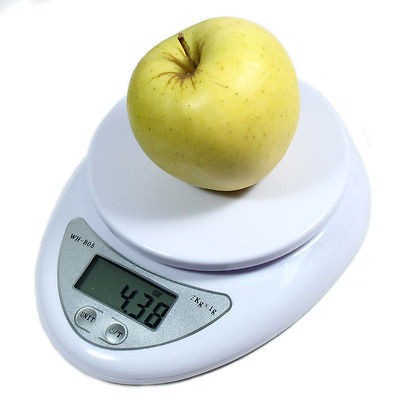   1g Digital Kitchen Scale Diet Food Compact Kitchen Scale 15lb x 0.04oz