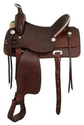 King Series Hereford Hardseat All Around Saddle 16