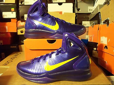   Hyperdunk 2010 Concord Gold LA Lakers PE Odom 14 Purple Yellow 2011