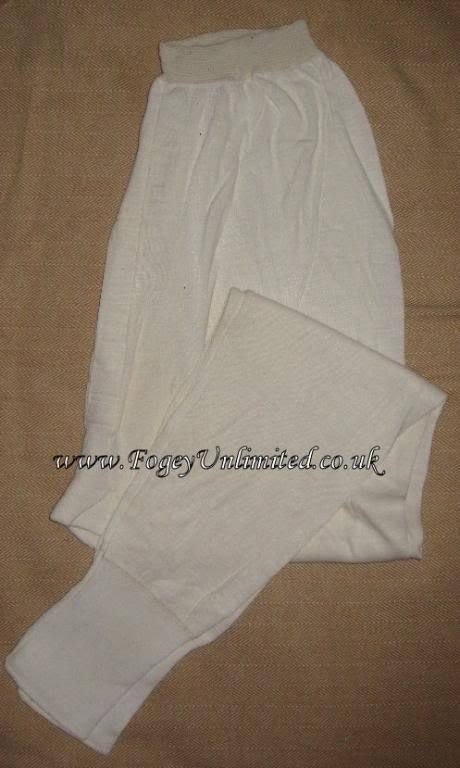 Vintage HIGH CROSS Elastic Waist Long Johns All Sizes