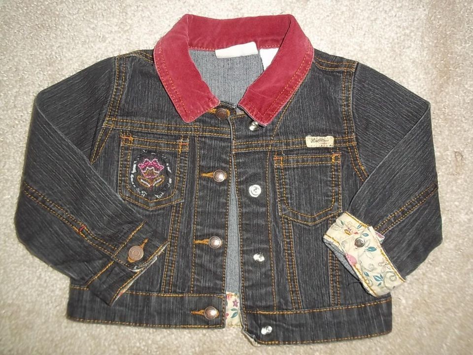 LEVI STRAUSS * GIRLS SIZE 18 MONTHS JEAN JACKET * SO CUTE