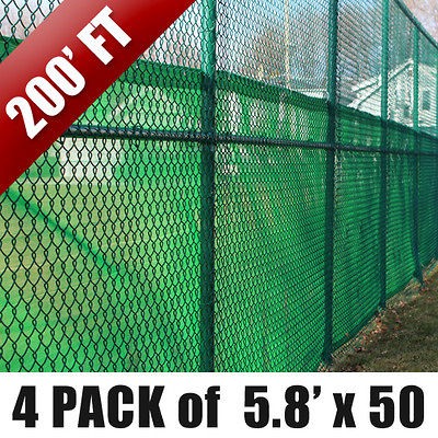   Pack Green Fence Mesh Screen 6 x 50 Long Fabric Outdoor