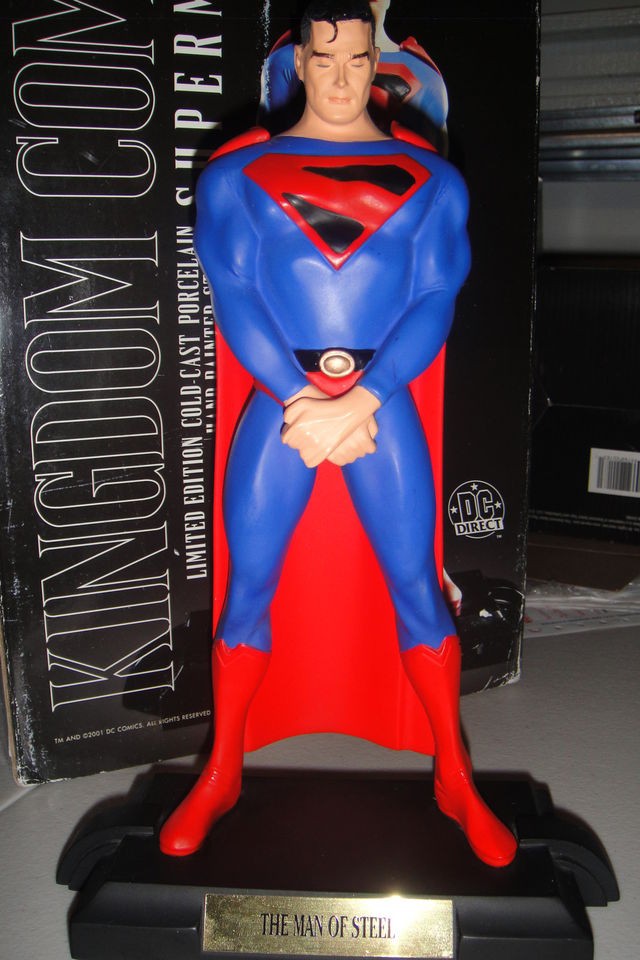 ALEX ROSS★SUPERMAN KINGDOM COME FULL SIZE STATUE★DC DIRECT 